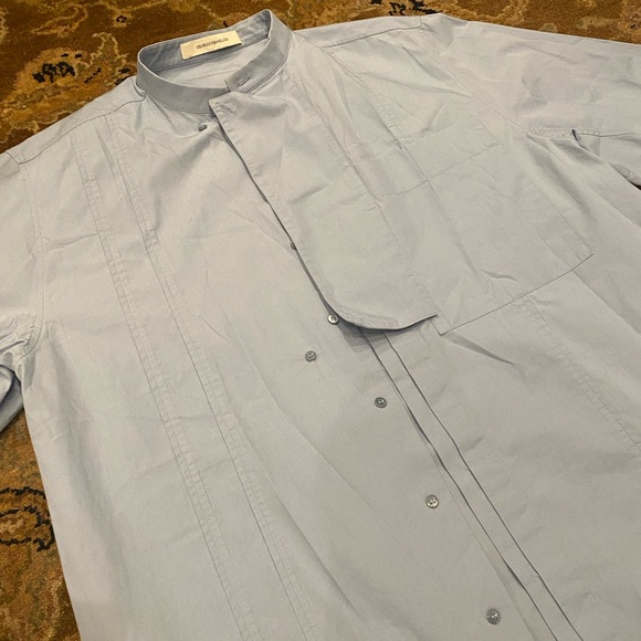 Cedric Charlier Women’s Blue Button-down - Picture 2 of 11